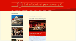 Desktop Screenshot of kfk-pe.de